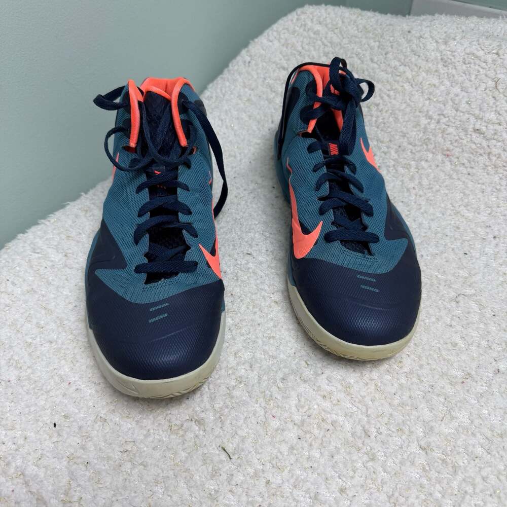 Nike Air Max Premiere Men's Basketball Shoes Blue/Mango/Navy 653638-484 Sz 10.5